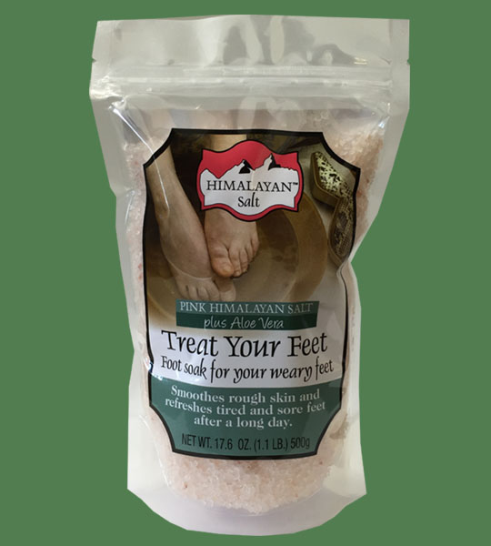 Himalayan Salt Treat your feet plus Aloe Vera 500g